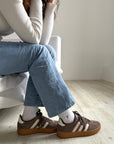 Socken mit gesticktem Herz
