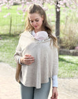 Trageponcho "beige"